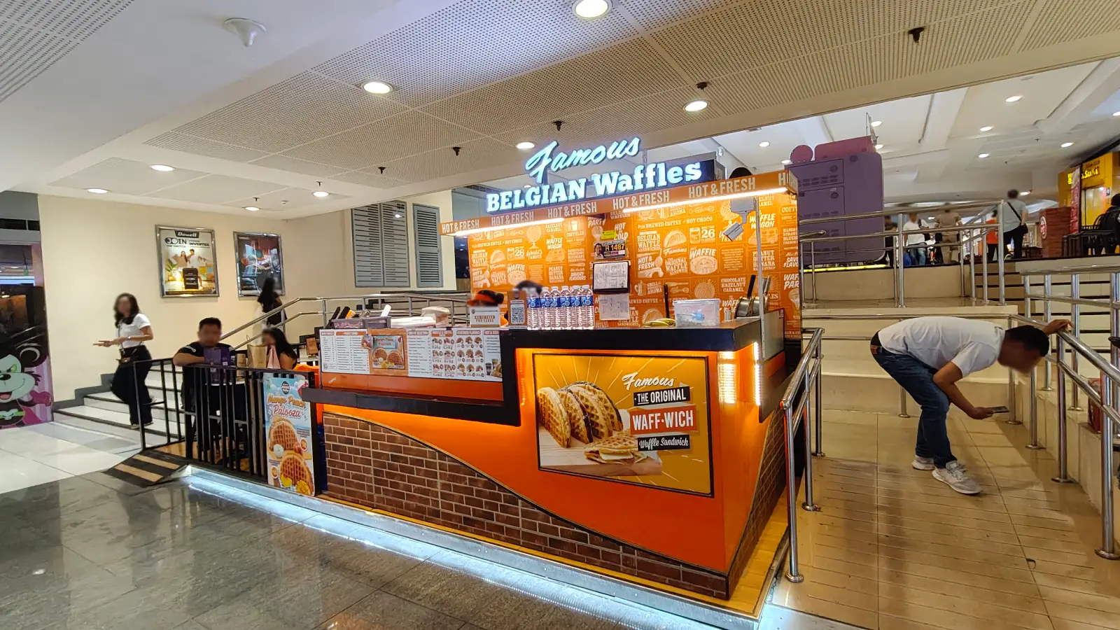 FAMOUS BELGIAN WAFFLES in SM Megamall